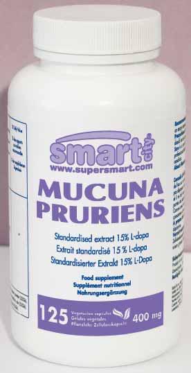 Ayurveda Mucuna pruriens 400 mg 125 cápsulas vegetais Código 0295 O Ayurveda é sem dúvida o sistema médico mais antigo do mundo e a única medicina tradicional fundada sobre princípios científicos.