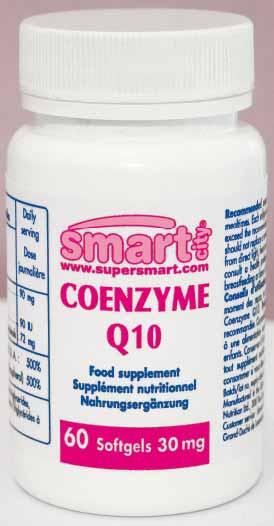 A Co-Q10 é um nutriente essencial para a protecção do sistema cardiovascular.