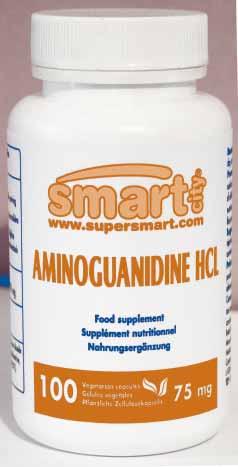 Aminoguanidine HCL 75 mg 100 cápsulas vegetais Código 0376 À medida que envelhecemos as proteínas do organismo são submetidas a um processo conhecido por glicação (ou «caramelização»), pelo qual as
