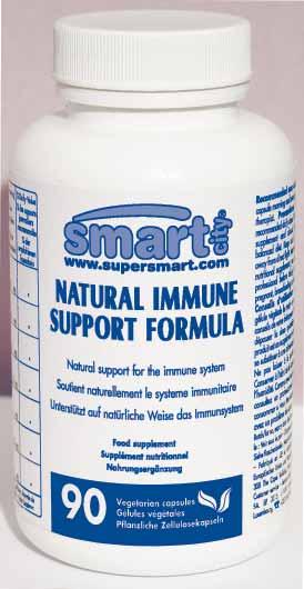 Imunitário Natural Immune Support Formula 90 cápsulas vegetais Código 0570 Natural Immune Support Formula contém extractos de plantas conhecidas há muitos séculos pelas suas capacidades para reforçar