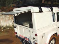 porta horizontal; Alumínio Hard top for work;