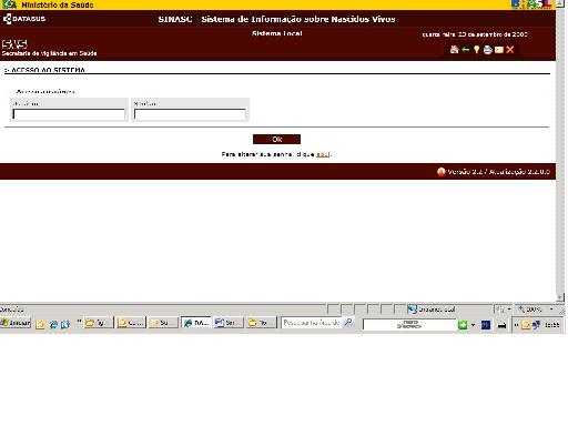 O QUE HÁ DE NOVO NO SINASC 2.2? A visualização da tela é a grande diferença desta versão!! QUE TAL NOVAS CORES E DISTRIBUIÇÃO DOS CAMPOS DA DN?