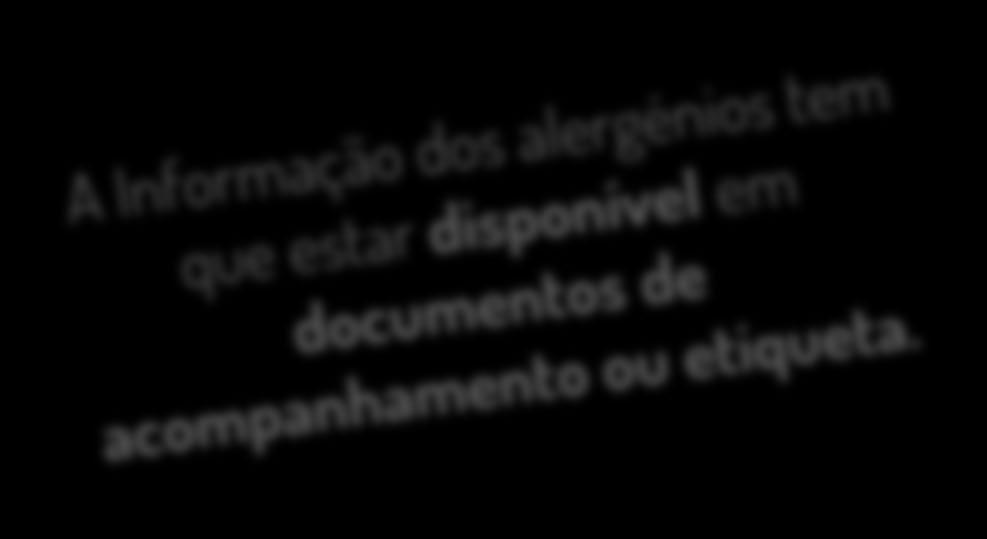 O QUE é obrigatório para FORNECEDORES? A INFORMAÇÃO EXIGIDA PELO DECRETO-LEI N.º 26/2016 A FORNECEDORES DE CARNE, PEIXE, PÃO.