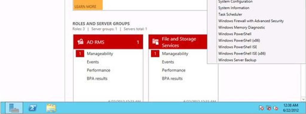 2012 e 2012 R2 é gerenciar múltiplos servidores
