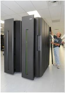 Tipos de computadores Computadores Mainframe São grandes computadores, capazes de ocupar uma sala inteira ou mais; Hoje, são