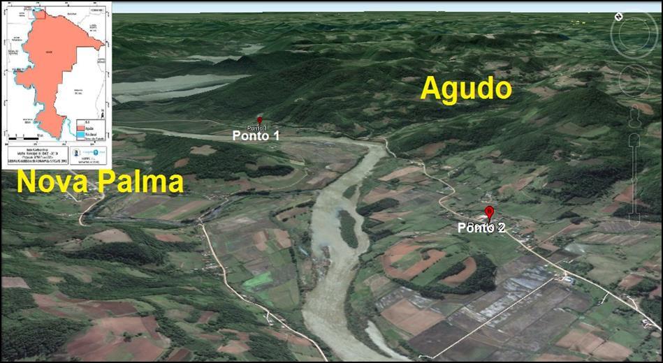 Para o Rio Grande do Sul especialmente para a área de estudo, os totais pluviométricos habituais são aqueles que ficam entre 1400 mm e 1800 mm.