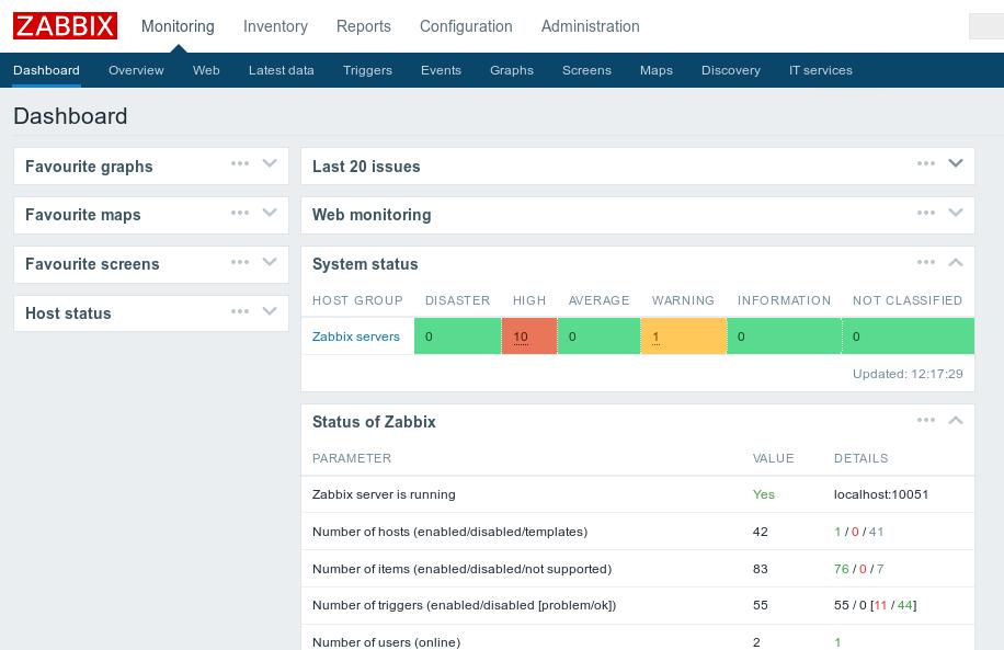 Configurando monitoramento por