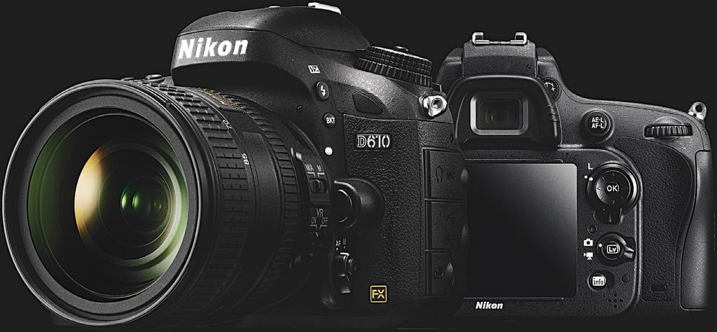 Um número abundante de 24,3 megapixels ainda pode ser melhorado com a utilização de objetivas NIKKOR rápidas, que proporcionam tonalidades suaves e naturais e detalhes incrivelmente nítidos com baixo