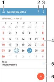 Calendário e despertador Calendário Utilize a aplicação Calendário para gerir o seu horário.