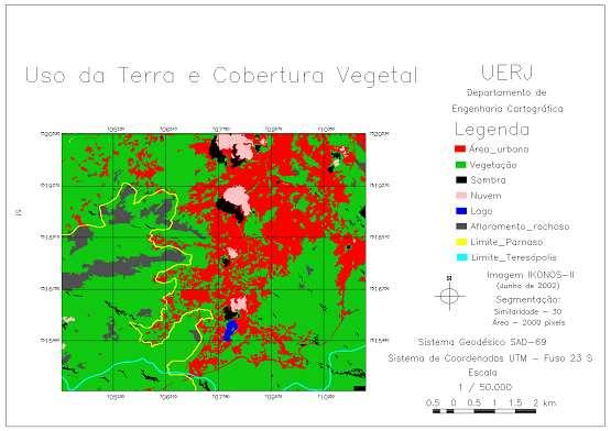 Figura 15: Mapa de uso da Terra e cobertura vegetal