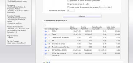 Solução Plano de contas; Documentos contabilísticos; Diários; i Documentos pré-definidos; Análise de diários e balancetes.