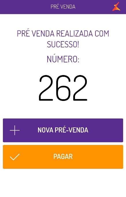 Importante O botão Pagar e o de Nova Pré-Venda só serão exibidos, caso tenha sido selecionada a opção Exibir Botão Pagar, cuja configuração é feita no