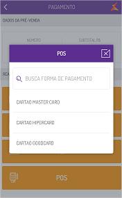 Com a transação efetuada, o sistema efetuará a emissão do comprovante fiscal e direcionará para tela de finalização de venda.