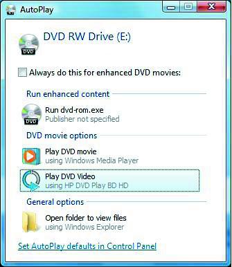 Para reproduzir um DVD, necessita de uma unidade de DVD: 1 Introduza o DVD na unidade de DVD. O programa de DVD predefinido abre.