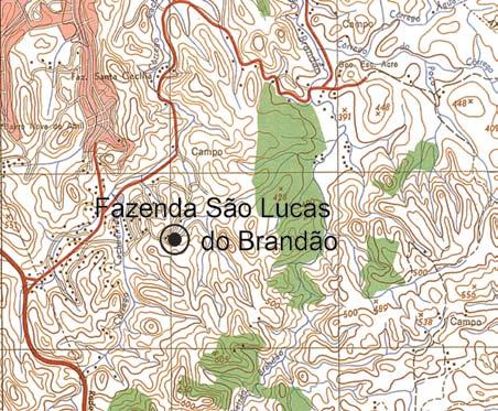 Parceria: denominação Fazenda São Lucas do Brandão códice AI-F09-BM localização Rodovia Lúcio Meira, BR