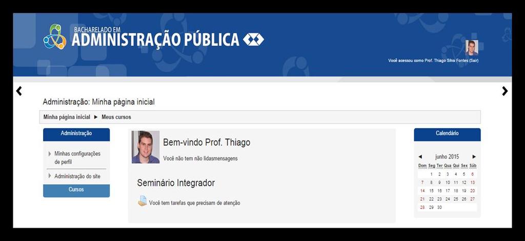 5 Figura 2 Autenticação para acessar os Ambientes Virtuais de Aprendizagem Para acessar a plataforma AVA, é necessário que o usuário digite o número do seu CPF na caixa de login.