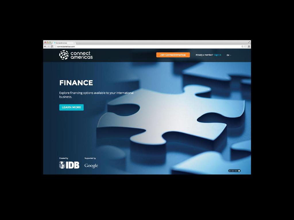 Finance Find opportunities to finance your project Credit lines for international trade