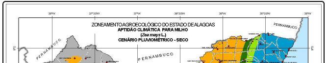 48 Potencial Pedoclimático do Estado de Alagoas para a Cultura do Milho (Zea mays L) Tabela 6.