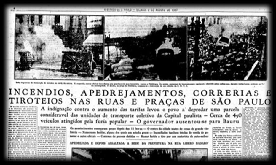 Manifestações em Agosto de 1947 Fonte: http://netleland.
