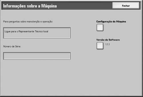 4. Status da máquina Status da máquina Na tela Status da máquina, você pode verificar a configuração da máquina, o status da bandeja do papel e definir o modo de impressão. 1.