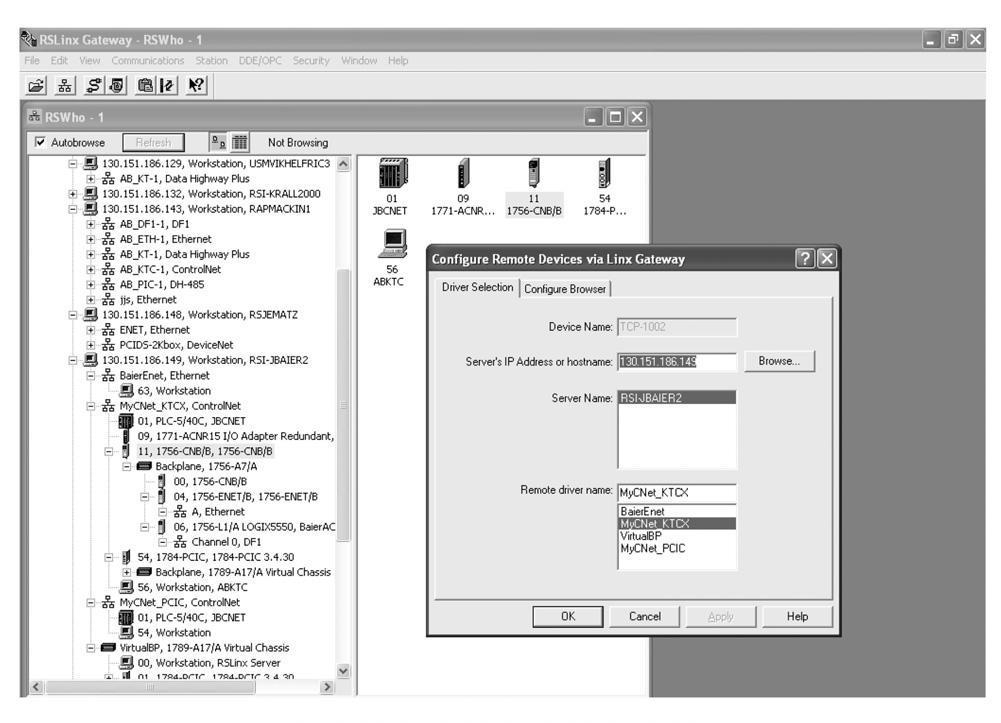 50 Guia de seleção do CompactLogix Software RSLinx O software RSLinx é um servidor de comunicação completo que permite conectividade dos dispositivos no chão-de-fábrica para uma ampla variedade de