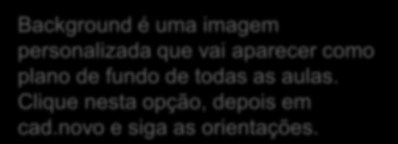 Esta área se destina ao cadastro de suporte online.