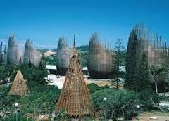 Centro Cultural Jean Marie Tjibaou, Nova Caledônia, 1993. Arq.