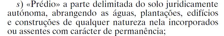 Conceitos fundamentais: prédio