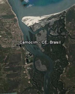 Camocim, localização no litoral