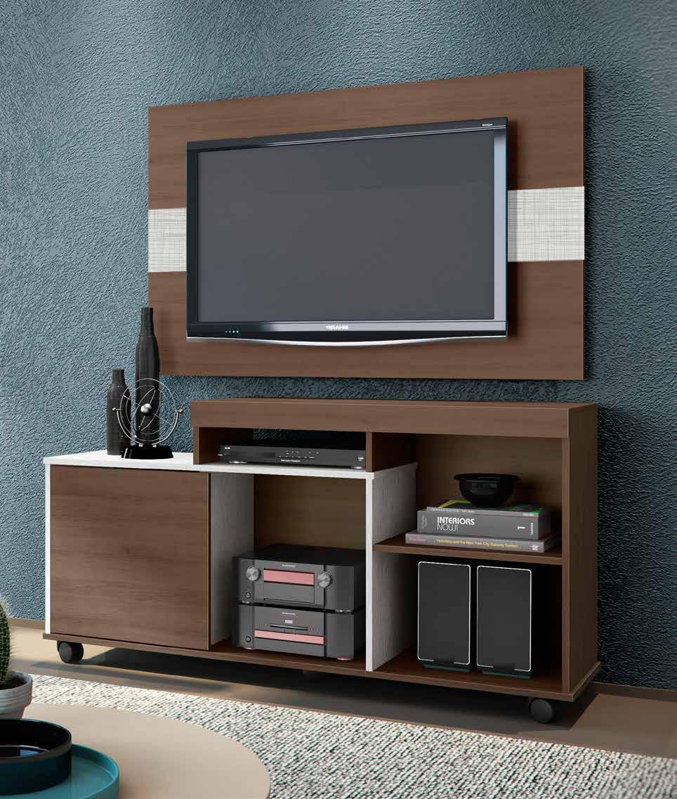 Bench with space for TV up to 42. Banco con espacio para TV de hasta 42.