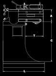 3970000 D3/8 x R 36, D½ x R 46, D¾ x R 56, D1 x R 82 Conjunto de matrizes para tubos BM 42-S 3970001 D½ x R 67; D¾ x R 82, D1 x R 112, D1¼ x R130