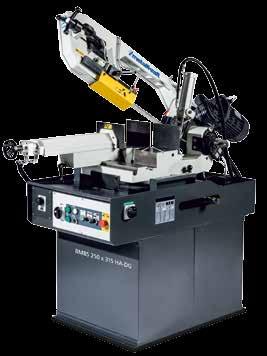 BMBS 240 x 280 CNC-G - Serrote de fita CNC automático, com braço rotativo para cortes em esquadria até +60 Automático XXPara cortar por ex.