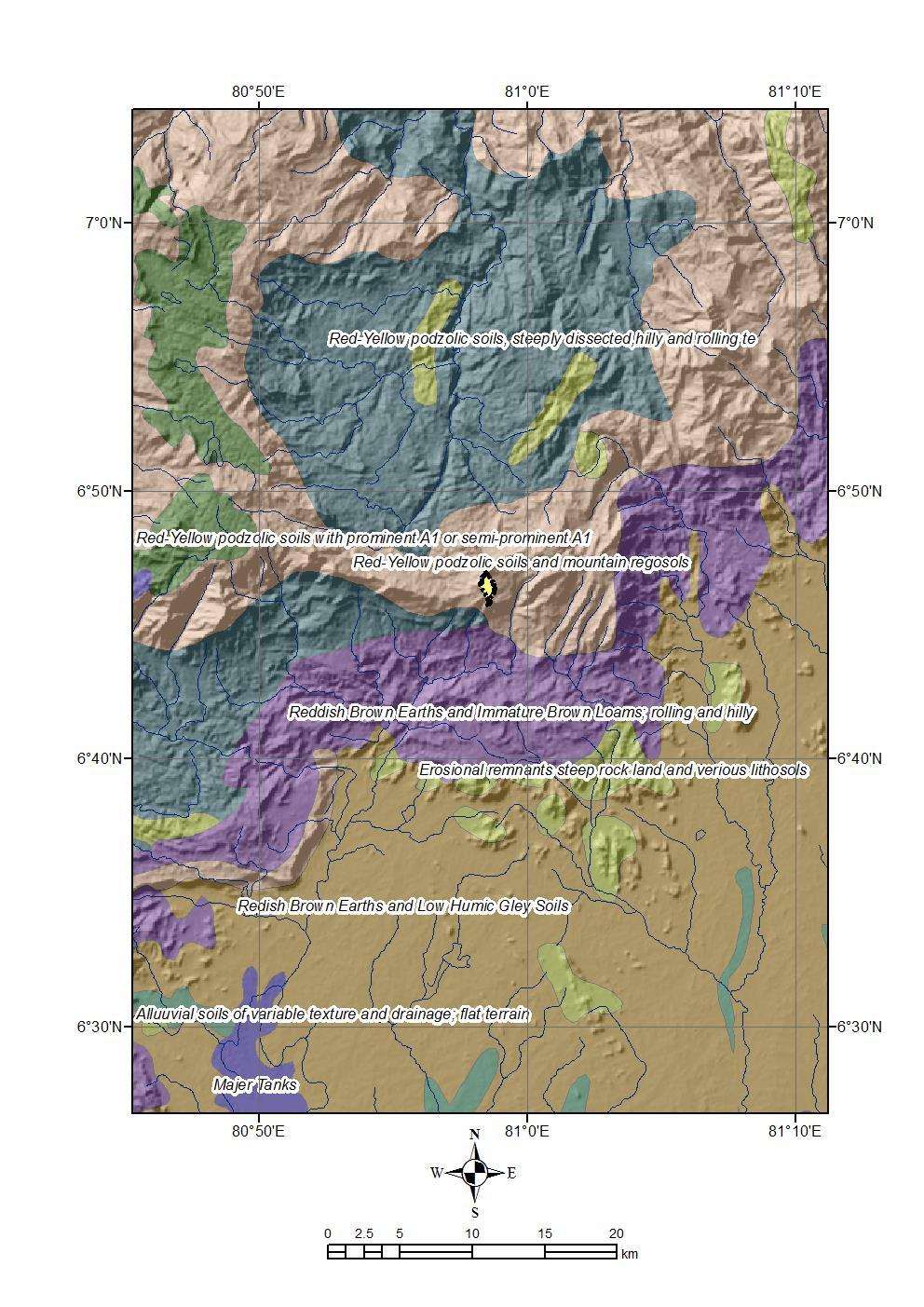 Figura 18- Mapa do tipo do solo da