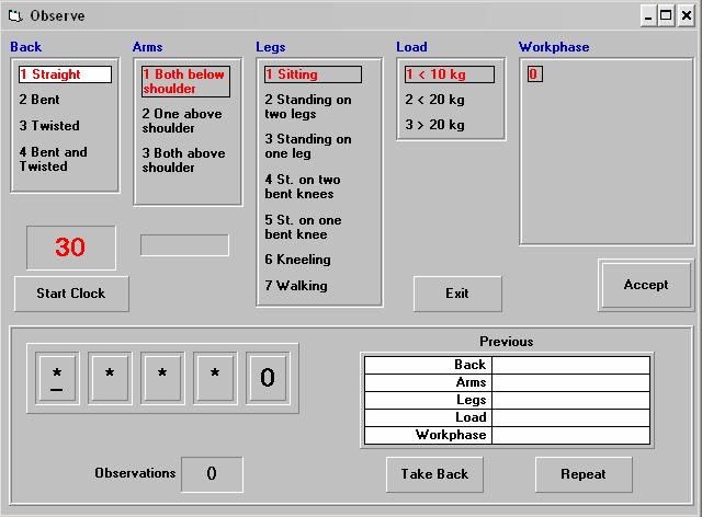 94 (Workphase) que foram inseridos na opção Define Workphases.