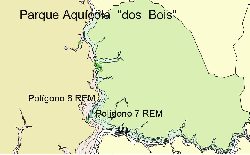 O polígono 12 REM está localizado no município de Quirinópolis, e o polígono 11, por sua vez, está situado na divisa dos municípios de Quirinópolis e Gouvelândia.