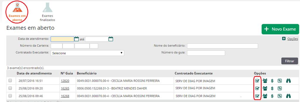 Página 19 de 25 Para desfazer / cancelar a guia da produção da clínica/médico, só é possível até o horário limite das 23h do mesmo dia do atendimento, com isso, a conferência deve ocorrer no próprio