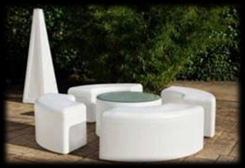 Conjunto mesa / 4 bancos (Led)