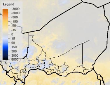 África Ocidental em comparação com o conjunto de dados RFE2, que é utilizado pela maioria dos países que participam no primeiro grupo de seguros.