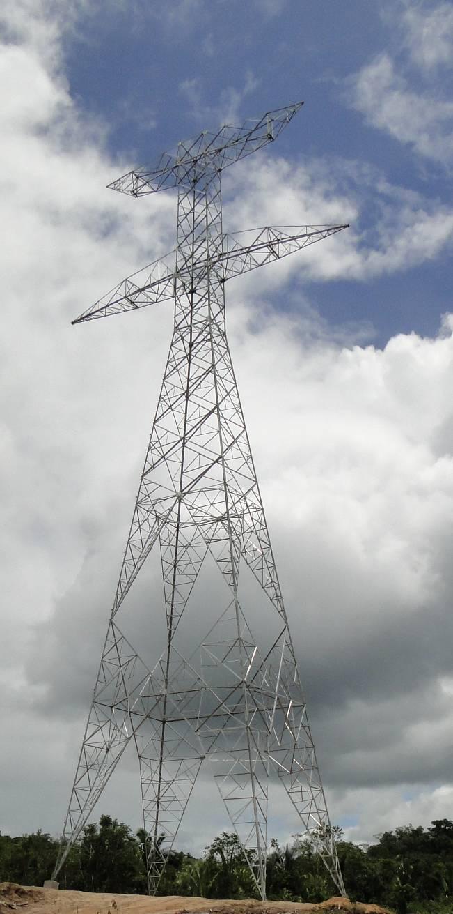 2 Porém, outros elementos precsam ser analsados além dos cudados na blndagem das fases, pos a consderar a não convenconaldade das torres altas que estão sendo construídas na Regão Amazônca, raos