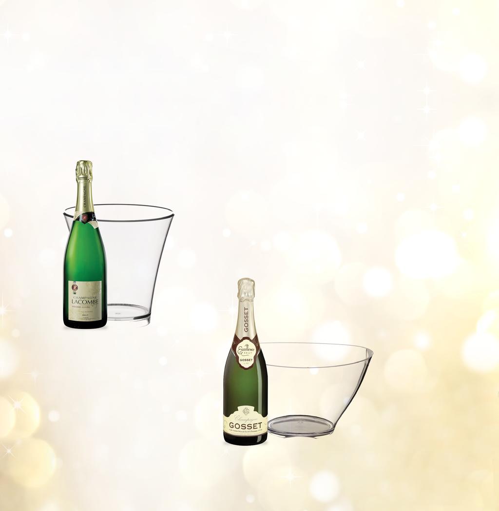 Champagne R$ 294 Champanheira Classic Lacombe Brut Magnum R$ 858