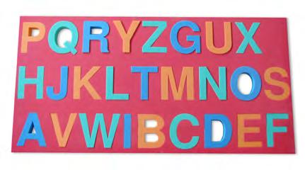 Floating Alphabet - 26 units (A-Z) Puzzle Flutuante