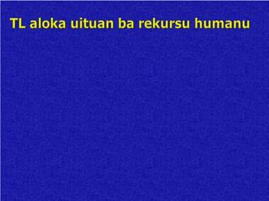 4% Planeamentu no dezeinhu ba futuru koridor petroleum kosta-sul Infraestrutura Portu, aeroportu, politika enerzetika no gastus seluk husi Ministeriu Infraestrutura. 23.6 1.8% seluk.