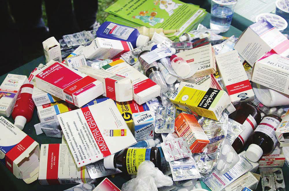 do uso correto de medicamentos e da destinação adequada dos resíduos medicamentosos de utilização caseira.