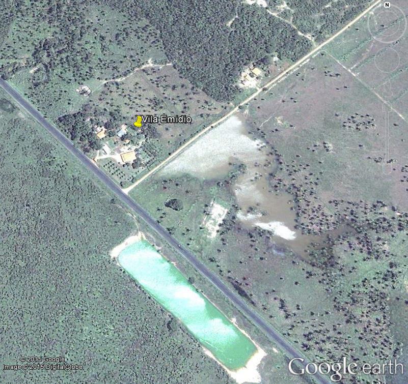 Figura 8. Localização da área de estudo, fazenda Vila Emídio no Municipio de Chapadinha- MA. 4.