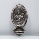 CITES 17-PT-LX03265/C Base de licitação: 700 623 TURIBULO Em prata Francesa do Séc. XIX, contrastada, decoração relevada e vazada com elementos vegetalistas e cabeças de anjos alados.