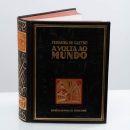 649 AS MARAVILHAS ARTÍSTICAS DO MUNDO DE FERREIRA DE CASTRO Obra em dois volumes, profusamente ilustrada, encadernação inteira a pele