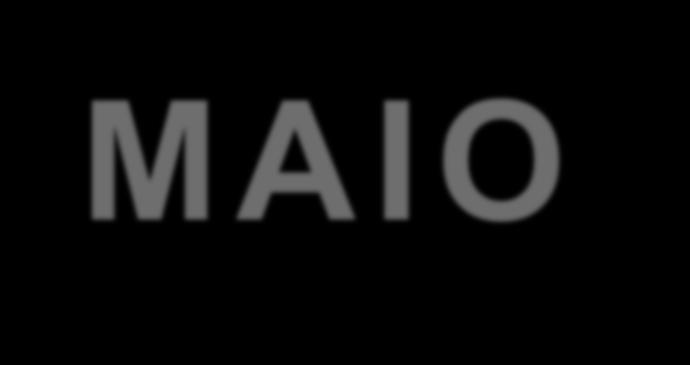 MAIO 1 2 10 3 4 5 6 7 8 9 1 10 11 12 13 14 15 16 2 17 18 19 20 21 22 23 3 24 25 26 27 28 29 30 4 31 Dias Letivos Maio BG 20 CX 19 NH 19 POA 20 02/05 Fim da primeira etapa do semestre 2015/1 04/05