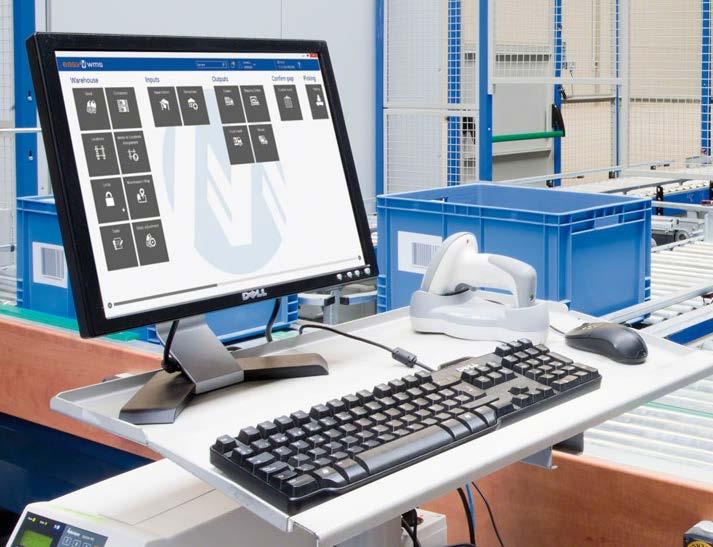 Easy WMS assegura o correto funcionamento e controle das instalações coordenando os movimentos da mercadoria desde a origem até o seu destino para alcançar a máxima eficiência.