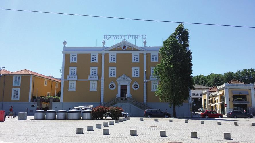 CAVES RAMOS PINTO Installed in a majestic building with cellars that hold real bottled treasures of incalculable value, Ramos Pinto opens its house and heritage to welcome all of those that want to