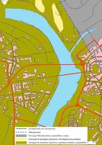 1995. Figuras 7 e 8. Mapas com a geologia e ocupação do solo.  1995.